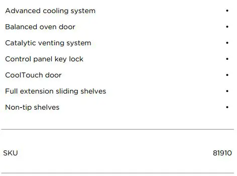 FIG 7 SPECIFICATIONS
