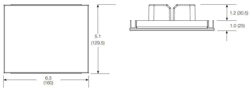 Lutron Switching Power Module User Guide - Dimensions