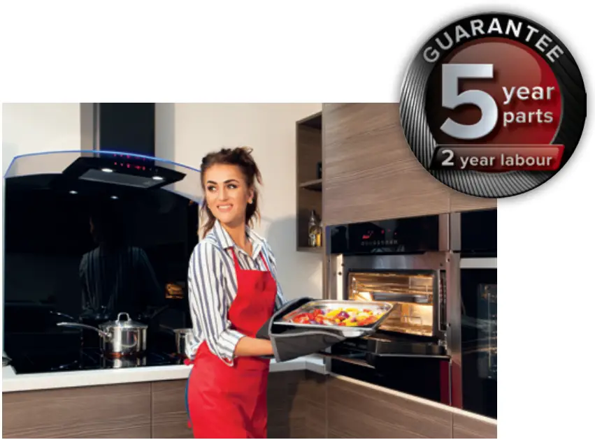 CDA EKPK90 Curved Glass Island Extractor A