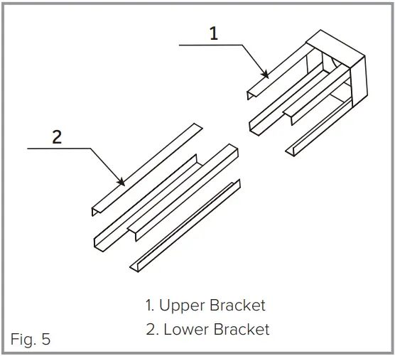CDA EKPK90 Curved Glass Island Extractor fig 5