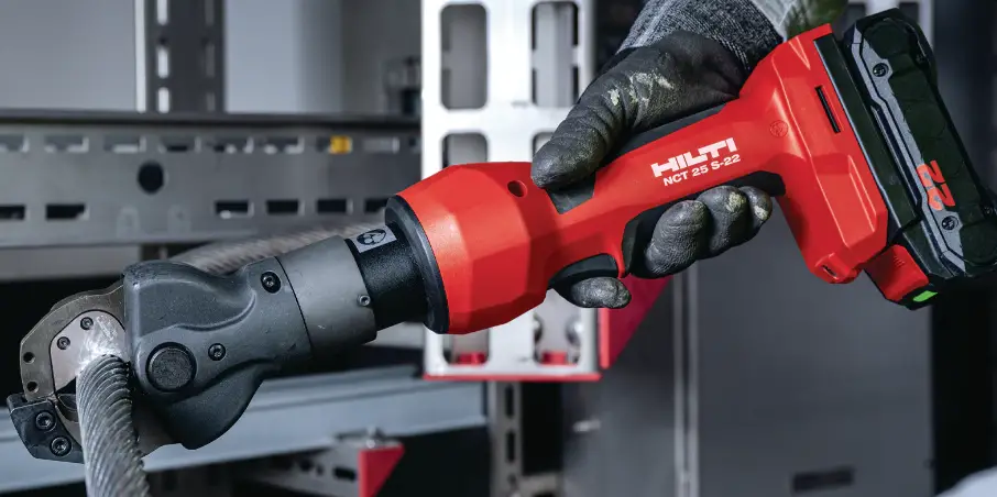 Hilti Nct 25 S-22 Wire Cordless Cable Cutter User Guide