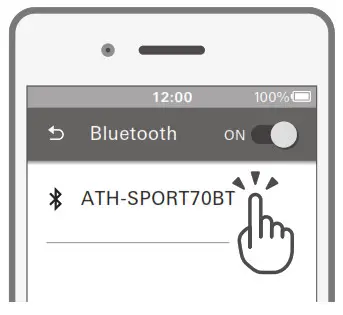 Audio-Technica Wireless Headphones - Pairing a Bluetooth device