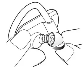 Audio-Technica Wireless Headphones - Replacing the eartips