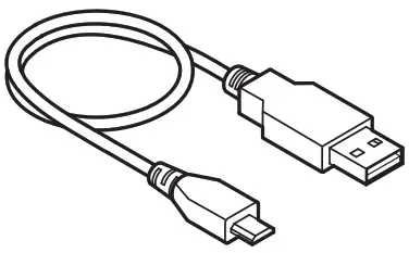 Audio-Technica Wireless Headphones -USB charging cable