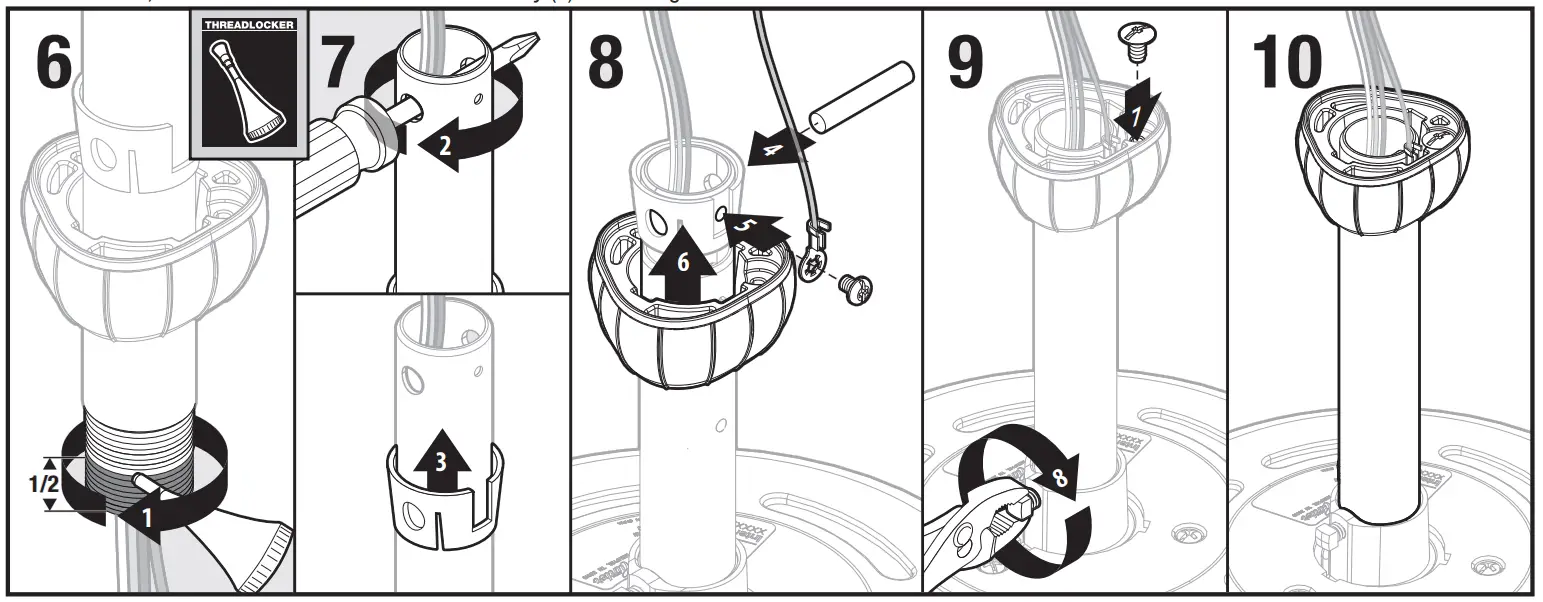 Hunter 51674 Acela Integrated LED Indoor Ceiling Fan - fig 20