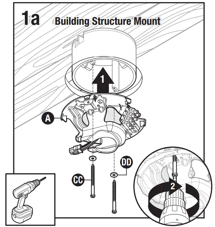 Hunter 51674 Acela Integrated LED Indoor Ceiling Fan - fig 5
