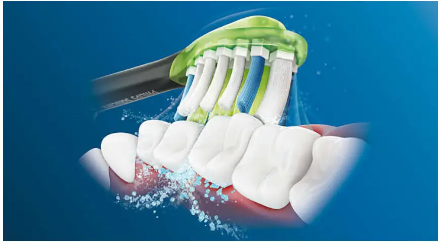 PHILIPS HX9064-33 Sonicare W3 Premium White Interchangeable Sonic Toothbrush Heads - fig 4