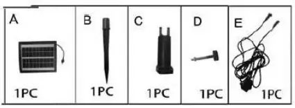 Coopers OF STORTFORD K350 Solar Blue Pot Water Feature-fig2