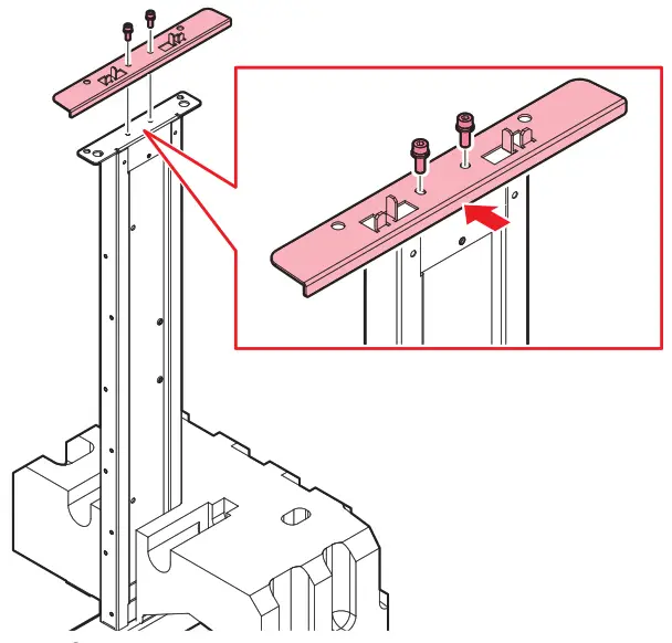 Mimaki CG 100 Cutting Printer - Base plate