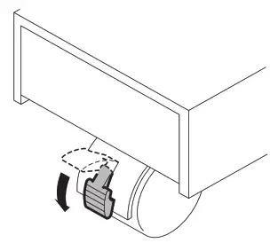 Mimaki CG 100 Cutting Printer - Turn the casters1