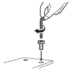 Mimaki CG 100 Cutting Printer - tighten lightly