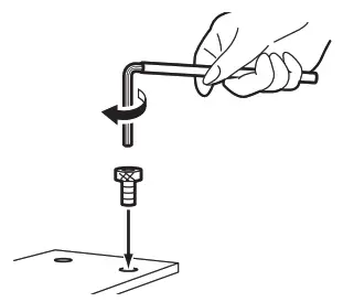 Mimaki CG 100 Cutting Printer - tighten lightly1