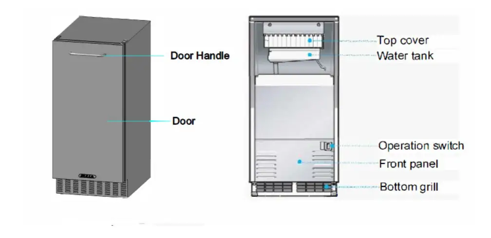 BULL 13200 Outdoor Rated Ice Maker 2