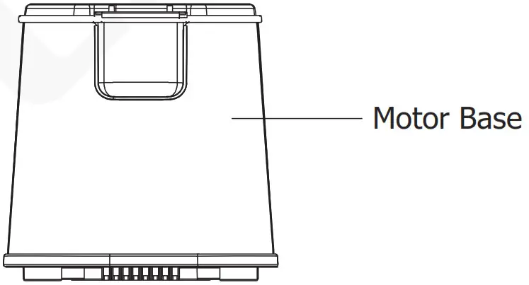 Caterlite Coffee Spice Grinder CK686 - Motor Base