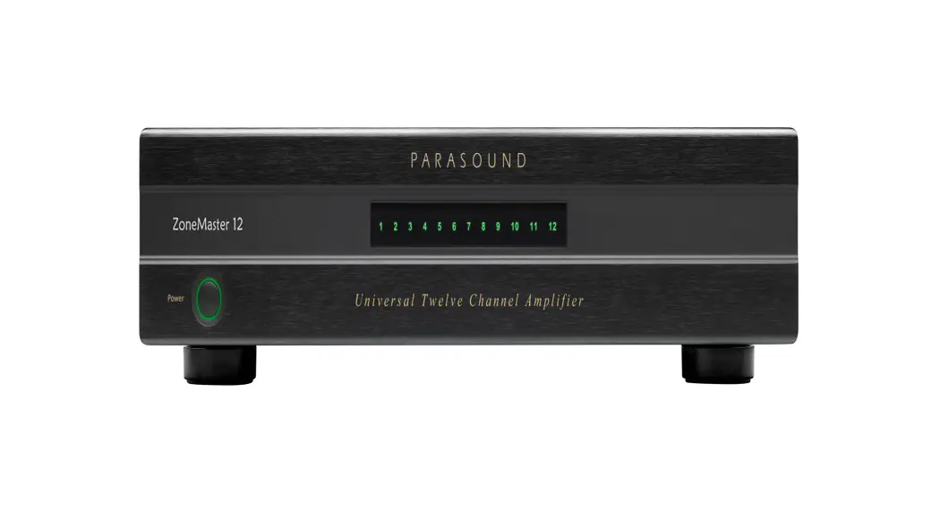 Parasound Zonemaster 12 Universal Twelve Channel Amplifier Owner's Manual Parasound Zonemaster 12 Universal Twelve Channel Amplifier Owner's Manual