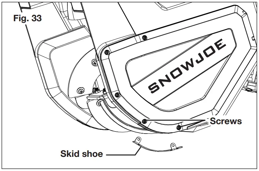 Replacing the Skid Shoes