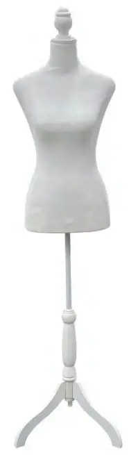 serenelife SLMAQTPWH44 Female Dress Form Mannequin