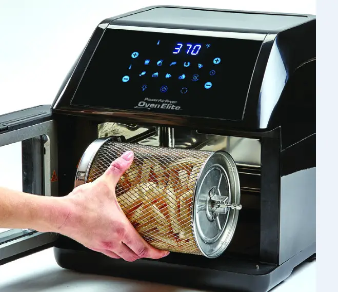 Intertek Power AirFryer Oven Elite Round Basket -Crisper Trays 50