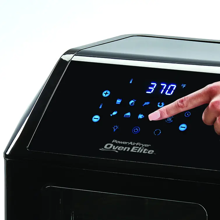 Intertek Power AirFryer Oven Elite Round Basket -Rotisserie Spit & Skewers3