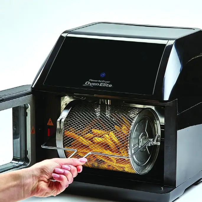 Intertek Power AirFryer Oven Elite Round Basket -Round Basket4