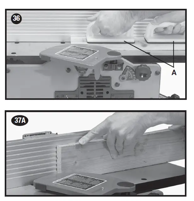 PORTER-CABLE PC160JT 6 inch (152 mm) Variable Speed Bench Jointer fig (19)