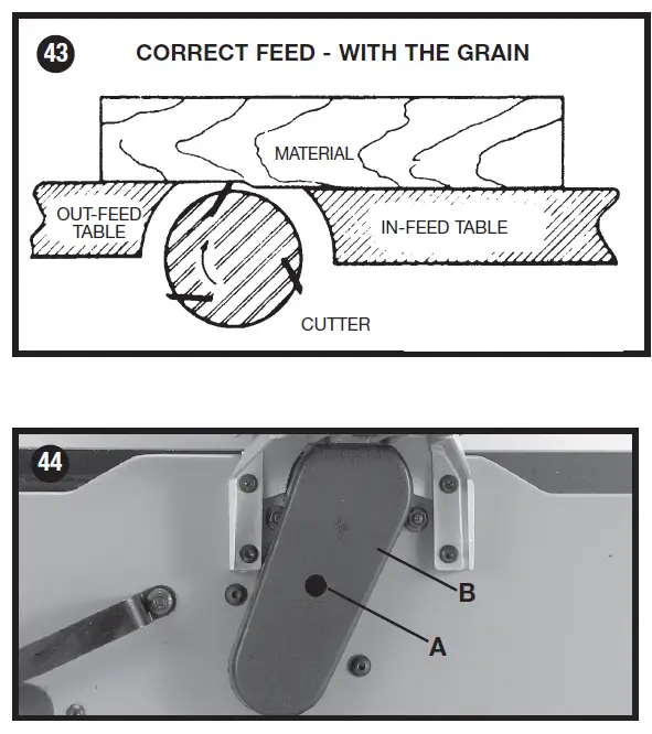 PORTER-CABLE PC160JT 6 inch (152 mm) Variable Speed Bench Jointer fig (22)