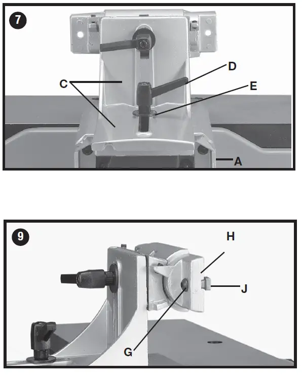 PORTER-CABLE PC160JT 6 inch (152 mm) Variable Speed Bench Jointer fig (5)
