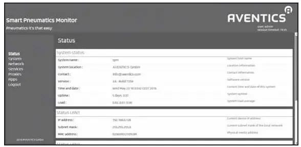 AVENTICS SPM Smart Pneumatics Monitor Gateway - figure 4