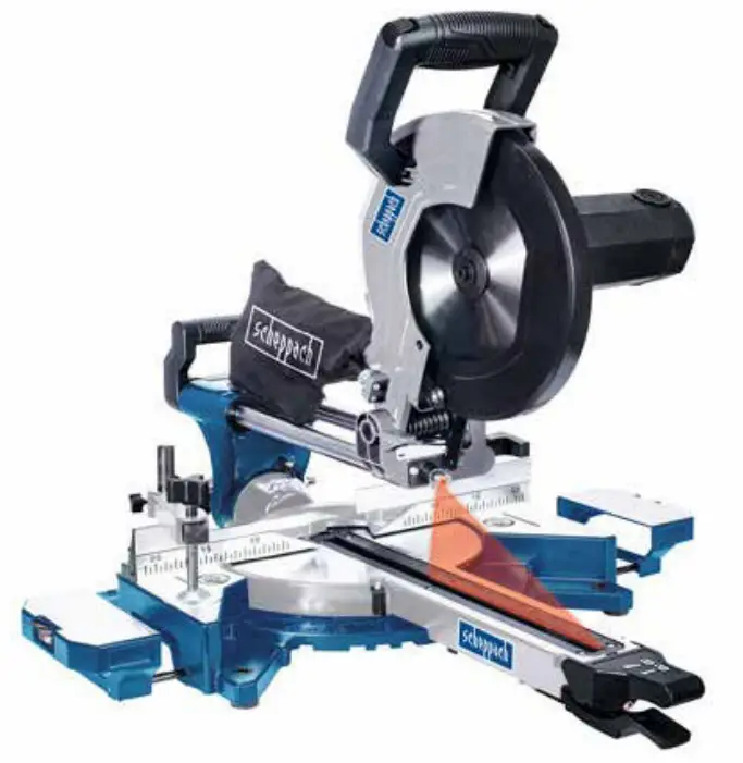 scheppach HM110MP Sliding Mitre Saw