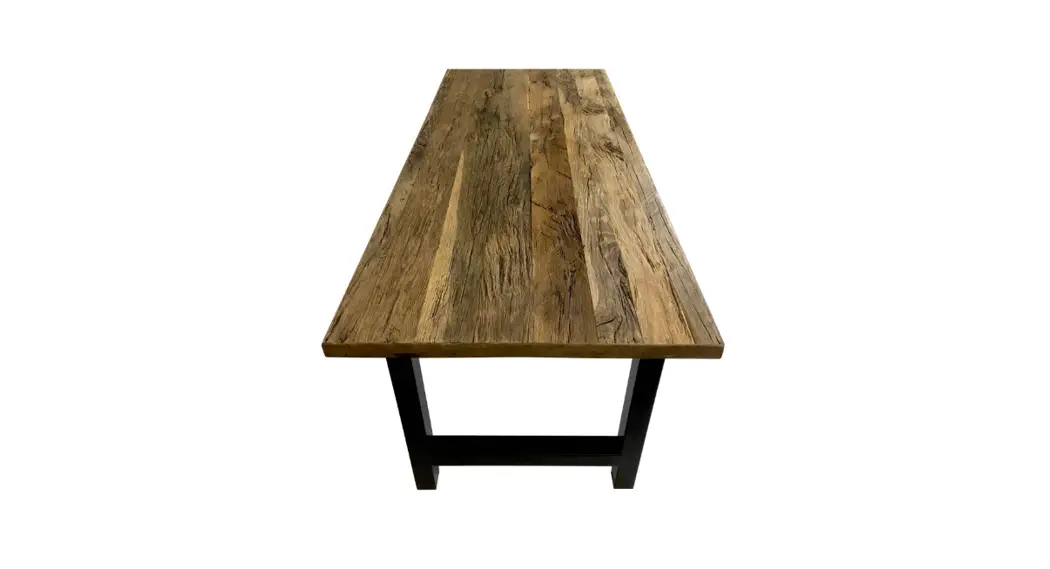 Oak Reclaimed Wood Coated Aid Mab Table Top Instruction Manual