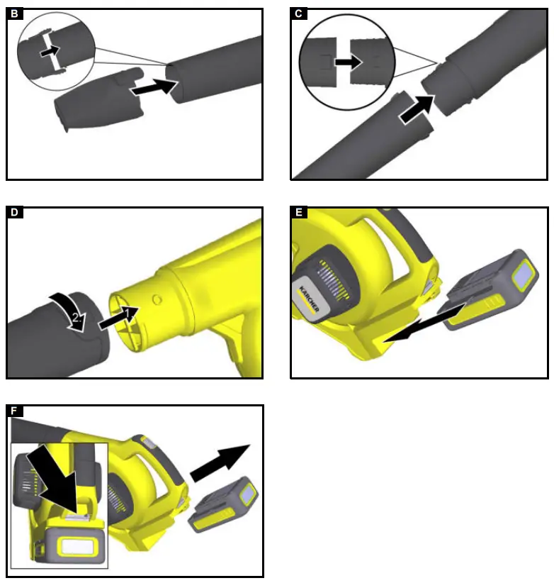 KARCHER LBL 2 Battery Leaf Blower-fig2