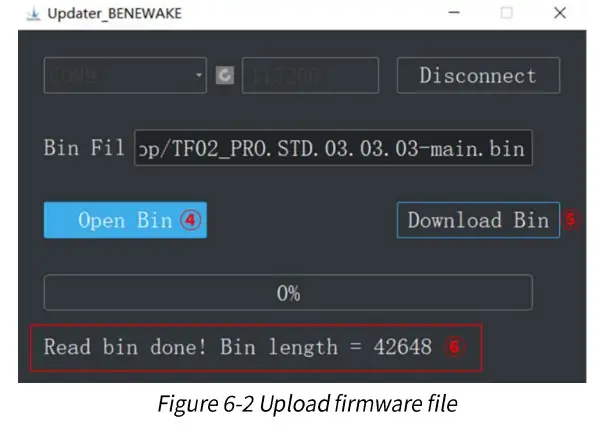 Benewake TF02 Pro W Single Point Ranging LiDAR - Figure 13