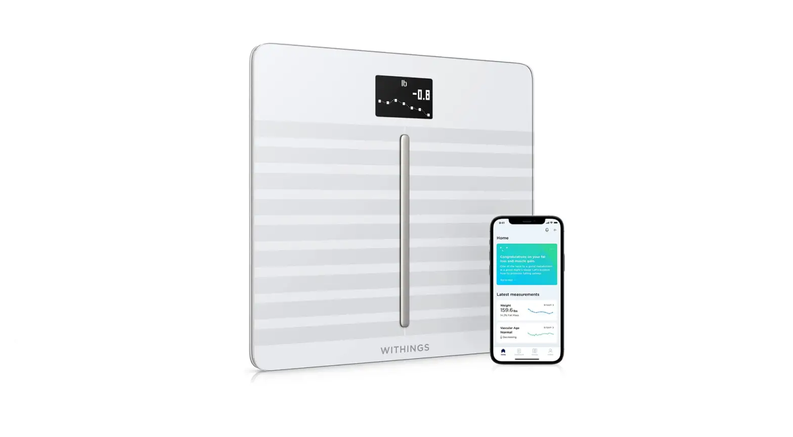 Withings Wbs04b Body Cardio – Premium Wi-fi Body Composition Smart Scale User Manual