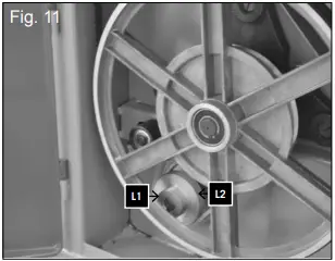 scheppach HBS300 Band Saw fig 11