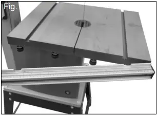 scheppach HBS300 Band Saw fig 7a