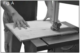 scheppach HBS300 Band Saw fig A