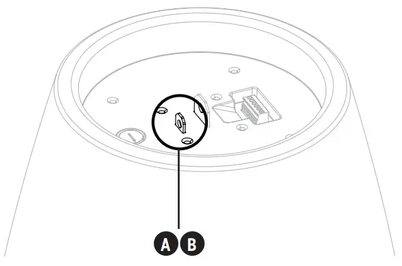 BOSCH DesignMax DM10P SUB Pendant Loudspeaker - Safety Cable