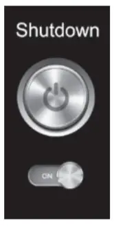 CANYON SB75 Smart Coach Fitness Band - Power Off