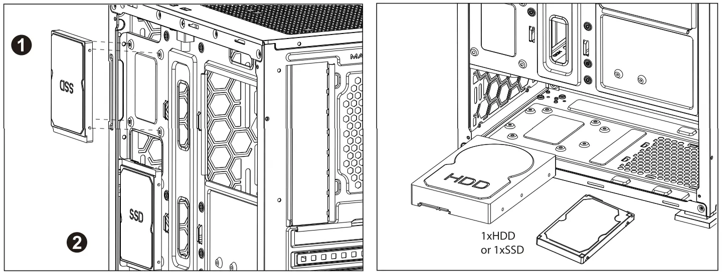 MARS GAMING MCZ Gaming Tower Case - Fig 6