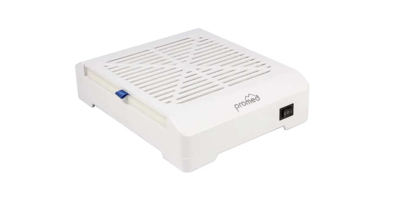 Promed Nailfan Mini Tabletop Dust Extractor Instruction Manual