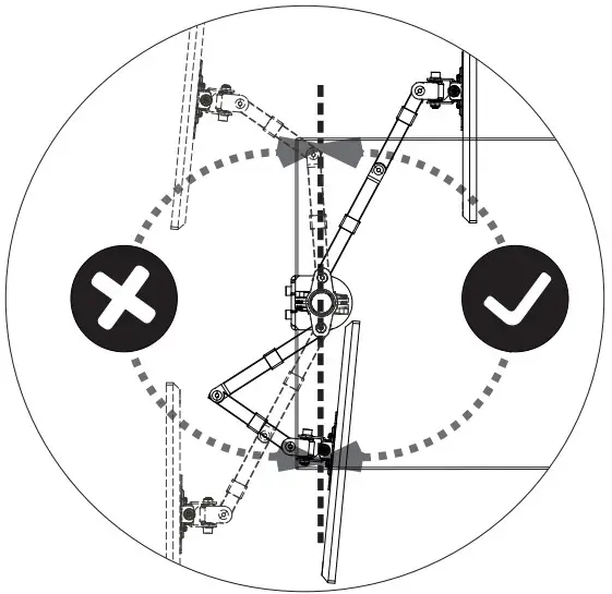 HUANUO HNHM4 13 27 Inch Dual Monitor Stand - Figure 18
