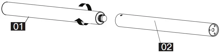 HUANUO HNHM4 13 27 Inch Dual Monitor Stand - Figure 3