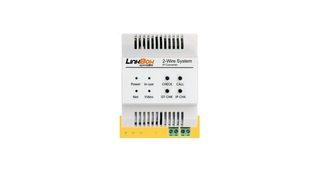 Eyevision Ip Gateway Converter Two Wire Video Intercom System User Manual Eyevision Ip Gateway Converter Two Wire Video Intercom System User Manual