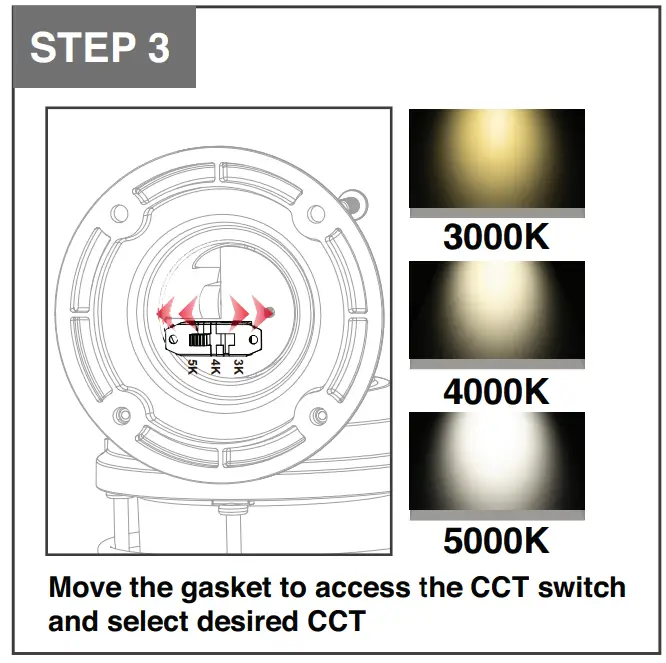 JJ Series CCT Selectable Vapor Proof Jelly Jar Installation Instructions