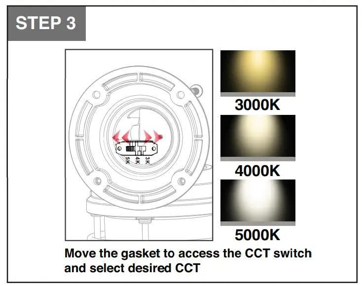 JJ Series CCT Selectable Vapor Proof Jelly Jar Installation Instructions