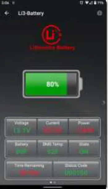 Lithionics Battery 12V130A-G31-LRBM8 NeverDie Compact Series 100 Internal BMS 05
