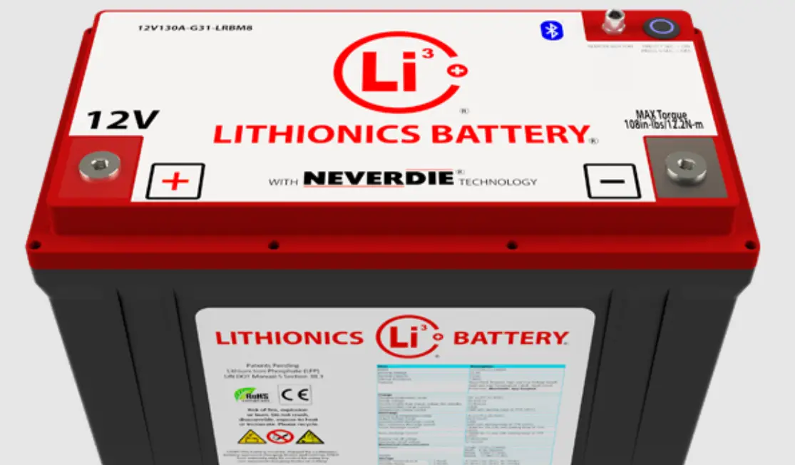 Lithionics Battery 12v130a-g31-lrbm8 Neverdie Compact Series 100 Internal Bms User Guide Lithionics Battery 12v130a-g31-lrbm8 Neverdie Compact Series 100 Internal Bms User Guide