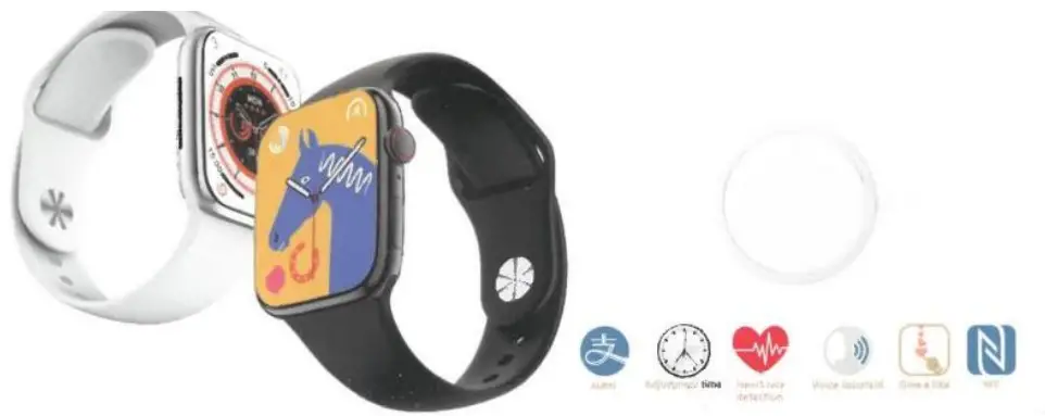 tekkiwear S8 Pro Series 8 Ultra Smart Watch - Figure 1