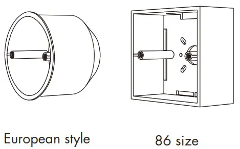 SKYDANCE T1 Wall Mounted Touch Panel - Mechanical Structures and Installations 3