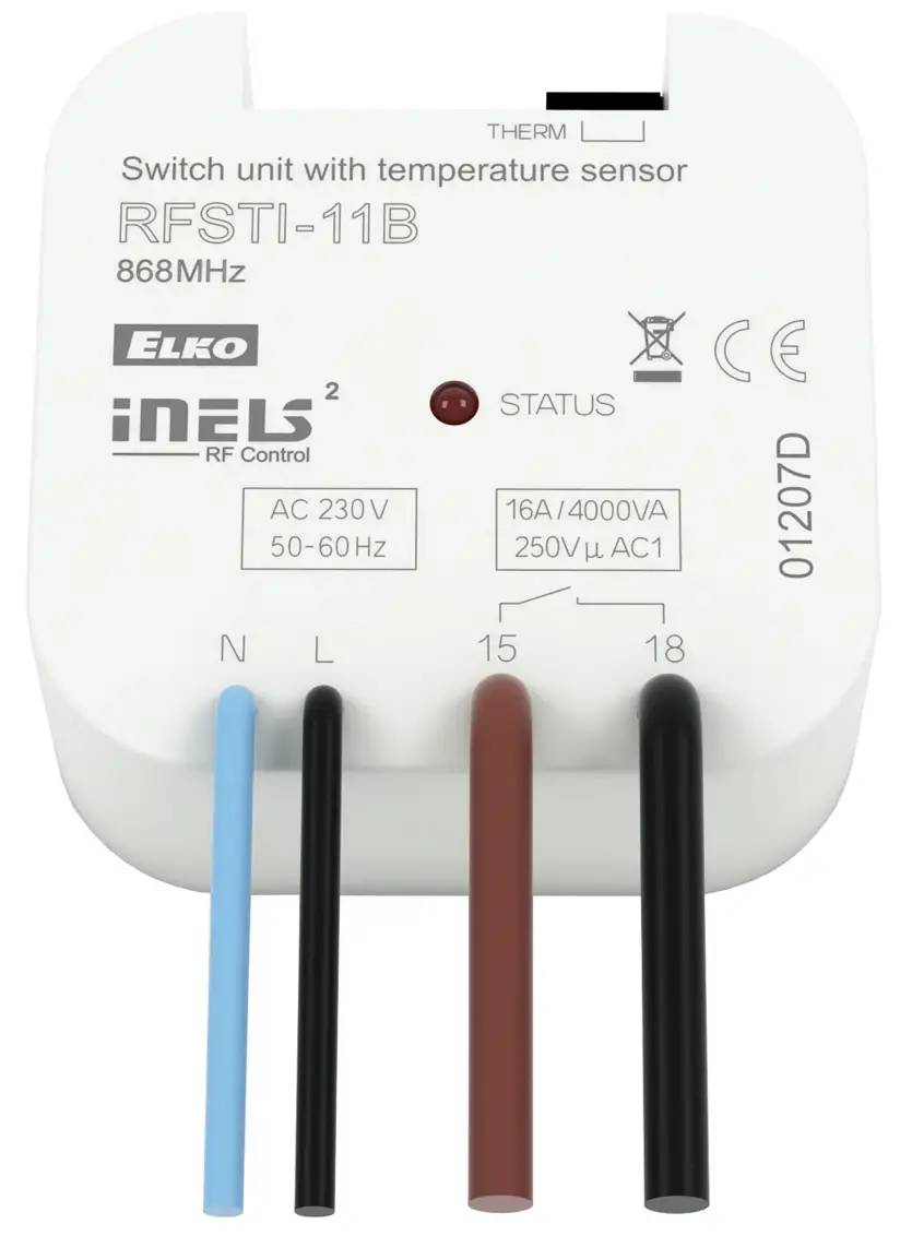 inELs RFSTI-11B-SL Switch Unit with a Temperature Sensor-fig1